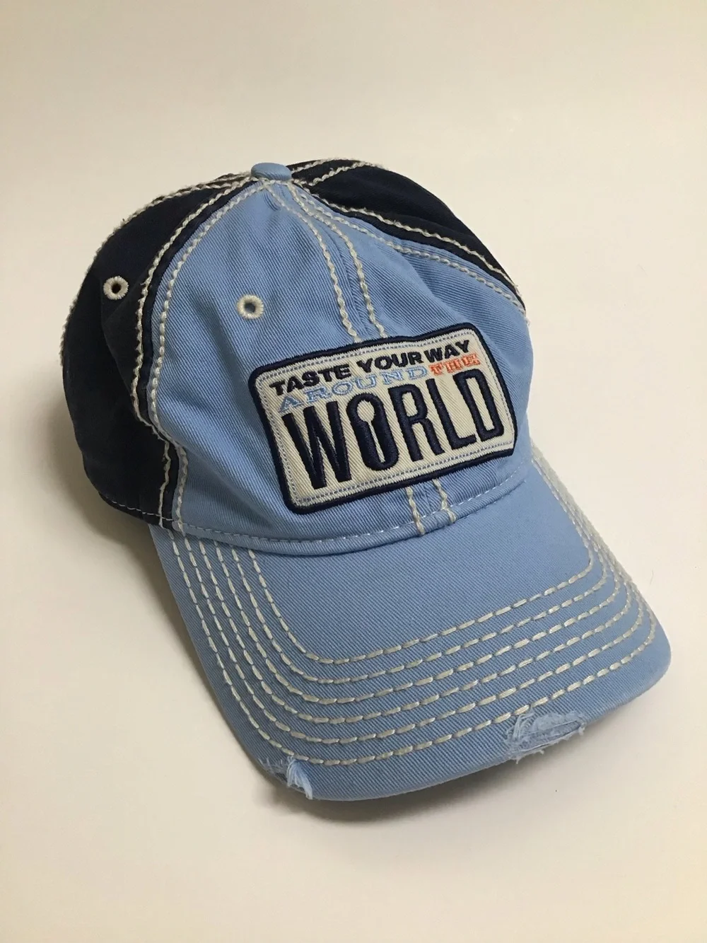 Disney Parks Exclusive Epcot Food & Wine Festival 2017 Baseball Hat Cap Cotton